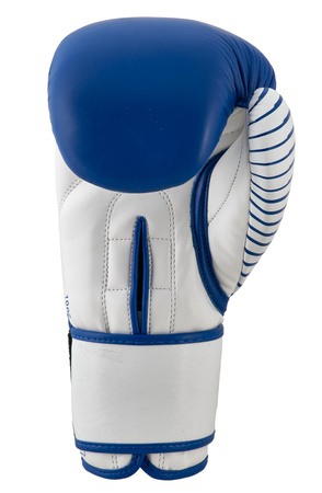 Rękawice do kickboxingu Adidas Kickboxing Competition WAKO niebiesko białe