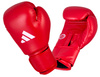 Rękawice do kickboxingu Adidas WAKO czerwone
