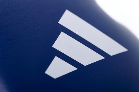 Rękawice do kickboxingu Adidas WAKO niebieskie