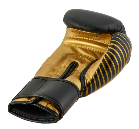 Rękawice do kickboxingu Adidas Kickboxing Competition WAKO czarno złote