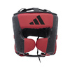 Kask bokserski Adidas COMBAT 50 HG czarno czerwony