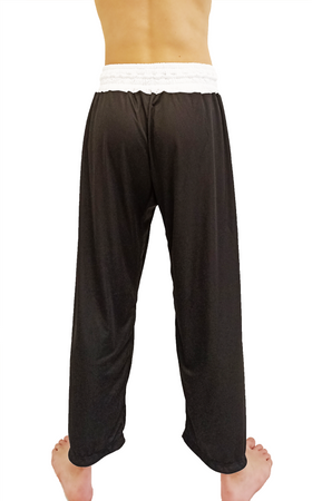 Spodnie do kickboxingu BOXFIT czarne