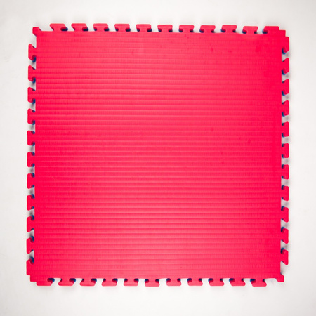 Mata puzzle 4cm LIGHT NIEBIESKO-CZERWONA