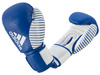 Rękawice do kickboxingu Adidas Kickboxing Competition WAKO niebiesko białe