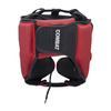 Kask bokserski Adidas COMBAT 50 HG czarno czerwony