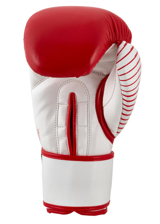 Rękawice do kickboxingu Adidas Kickboxing Competition WAKO czerwono białe