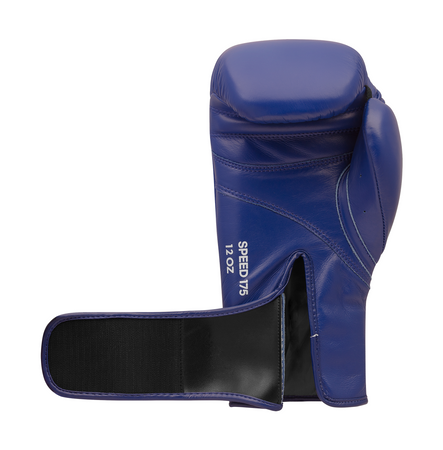 Rękawice boskerskie skórzane Adidas SPEED 175 niebieskie