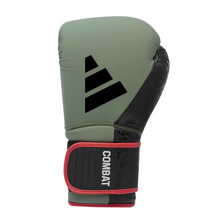 Rękawice bokserskie Adidas COMBAT 50 czarno oliwkowe