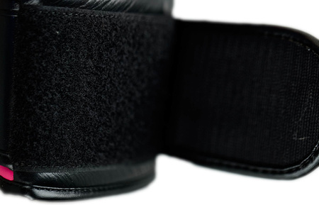 Rękawice do kickboxingu Adidas Kickboxing Competition WAKO czarno różowe