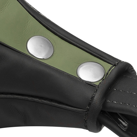 Gruszka bokserska Adidas COMBAT 50 czarno oliwkowa