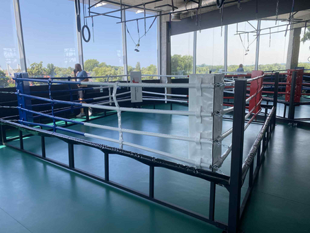 Ring bokserski składany