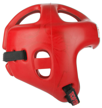 Kask do kickboxingu TOP TEN Competition Fight czerwony WAKO