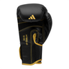 Rękawice bokserskie Adidas HYBRID 80 czarno złote