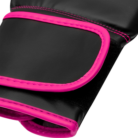 Rękawice bokserskie Adidas HYBRID 80 czarno różowe