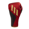 Rękawice bokserskie wiązane Adidas SPEED TILT 750 czerwono czarno złote