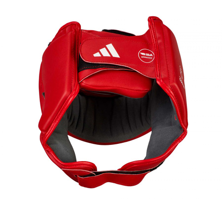 Kask turniejowy Adidas IBA ze skóry syntetycznej