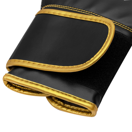 Rękawice bokserskie Adidas HYBRID 80 czarno złote