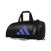 Torba sportowa 2 w 1 Adidas Combat Sports czarno niebieska