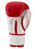 Rękawice do kickboxingu Adidas Kickboxing Competition WAKO czerwono białe