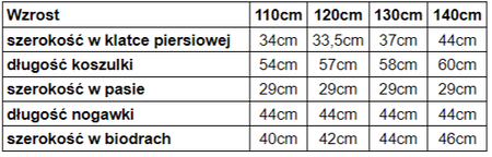 Strój startowy dziecięcy dwustronny BOXFIT