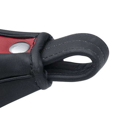 Gruszka bokserska Adidas COMBAT 50 czarno czerwona