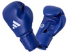 Rękawice do kickboxingu Adidas WAKO niebieskie