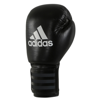 Rękawice bokserskie Adidas PERFORMER czarne skórzane
