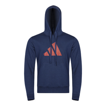 Bluza sportowa Adidas Community Perfo Script granatowa