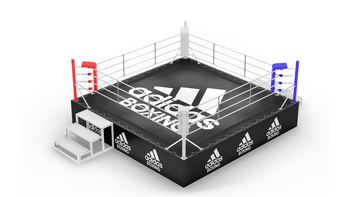 Ring bokserski z podestem