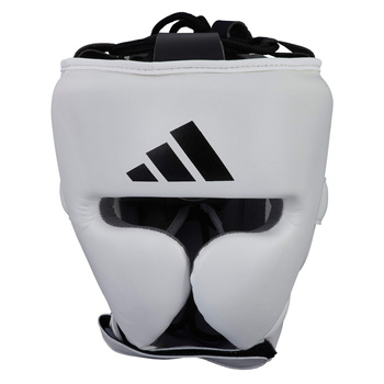 Kask bokserski Adidas ADISTAR PRO biały skórzany