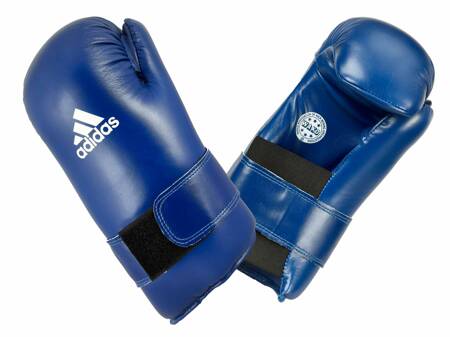 Rękawice do kickboxingu Adidas WAKO SEMI CONTACT niebieskie